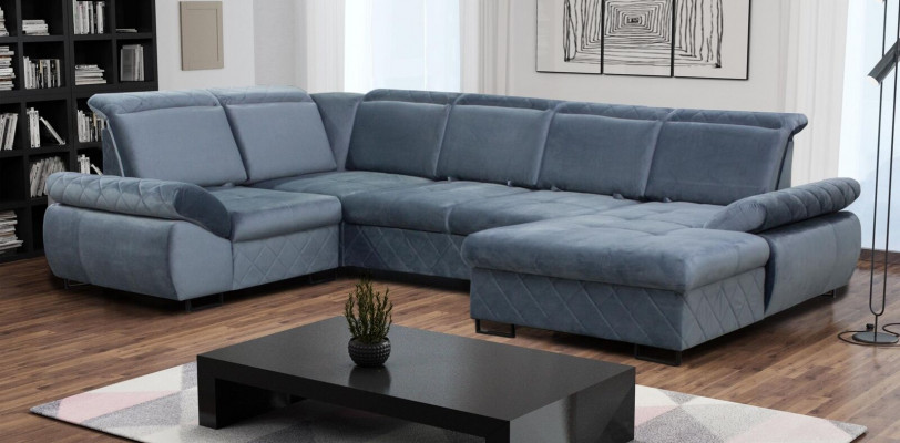 Corner sofa couch upholstery leather sofa couches furniture new living landscape U shape