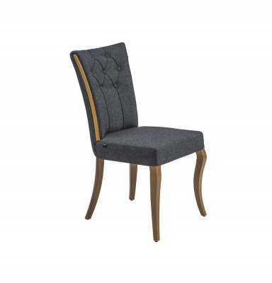 Luxury dining room furniture designer gray chair new furnishings modern chairs