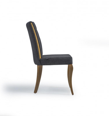 Luxury dining room furniture designer gray chair new furnishings modern chairs
