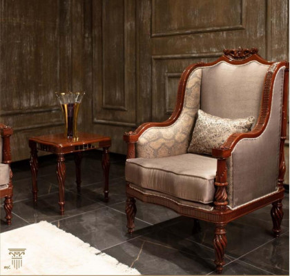 Classic Living Room Upholstery Set 3+1 Seater Designer 2-piece Set New