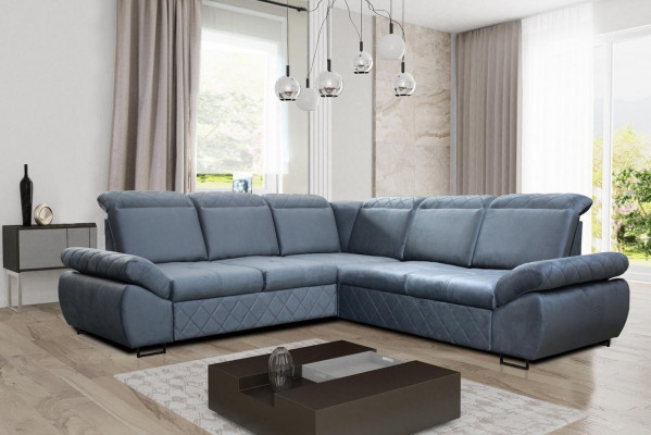 Modern design sofas couch furniture textile L-shape new living room corner sofa sleeper sofa
