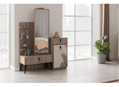 Bedroom luxury modern dresser with mirror modern furniture wood new