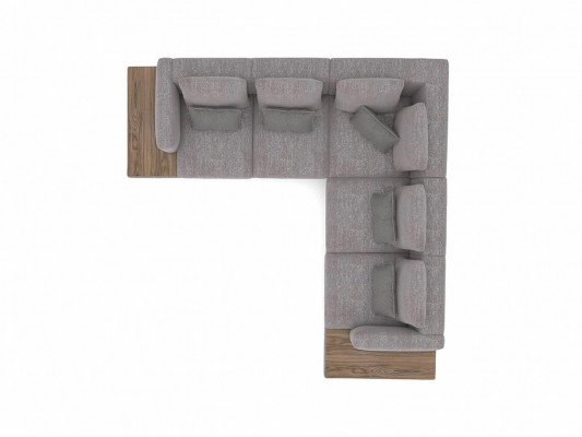 Living room set 3-piece textile sofa couch L-shape new coffee table luxury furniture