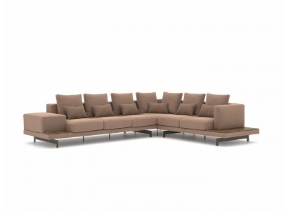 Sofa Couch L-shape Living Room Furniture Set Luxury Interior Designer New