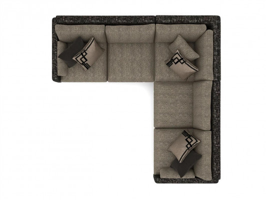 Luxury Design Corner Sofa L-Shape Couch Living Room Corner Furniture Set