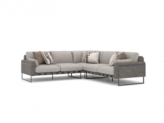 Luxury furniture corner set living room furnishings sofa couch L-shape new