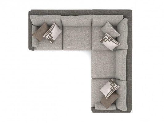 Luxury furniture corner set living room furnishings sofa couch L-shape new