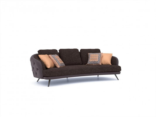Complete Upholstered Furniture Modern Chesterfield Living Room Three-Seater Sofas