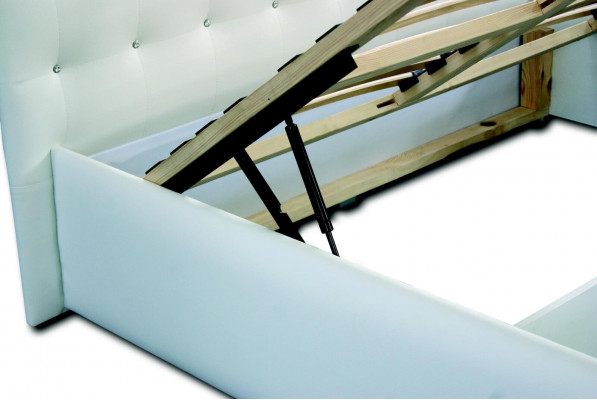 Bed Pillow Design Luxury Double Beds White 160x200cm Bedroom Leather Hotel