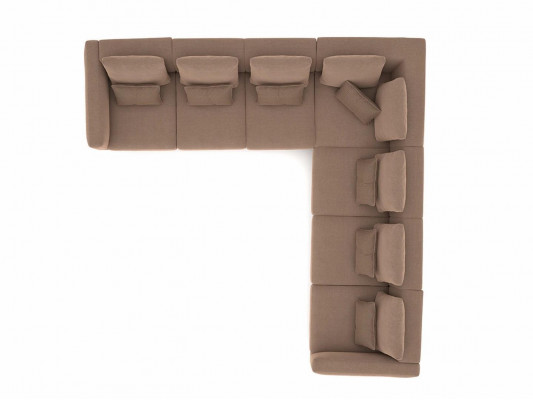 Luxury Corner Sofa Couch L-Shaped Upholstery Textile Upholstered Sofa New Living Room Furniture