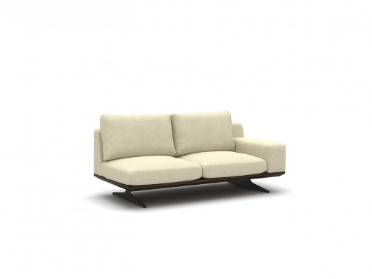 Design corner sofa L-shape textile living room coffee table luxury upholstered furniture new