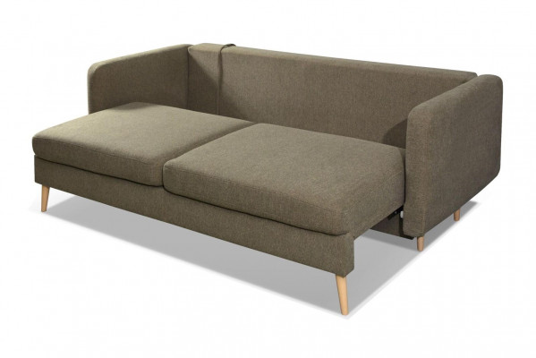Luxury sofa bed designer sofa 3-seater furniture upholstery fabric blue sofa corner