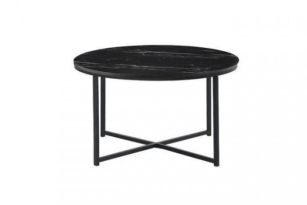 Black coffee table living room high-quality modern minimalist furniture new wood