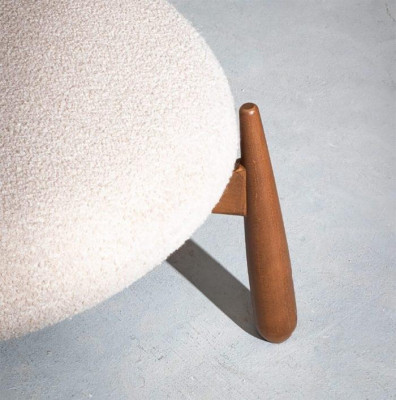 Armchair Modern Design Living Room Furniture beige color Luxury Style Novelty