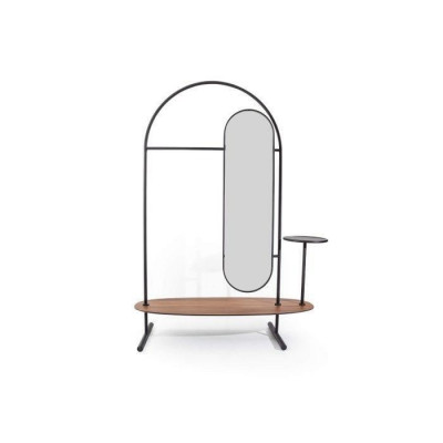 Luxurious mirror with shelf Modern stylish furniture for hallway novelty