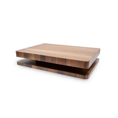 Industrial Design: Braun coffee table with wooden top for the living room