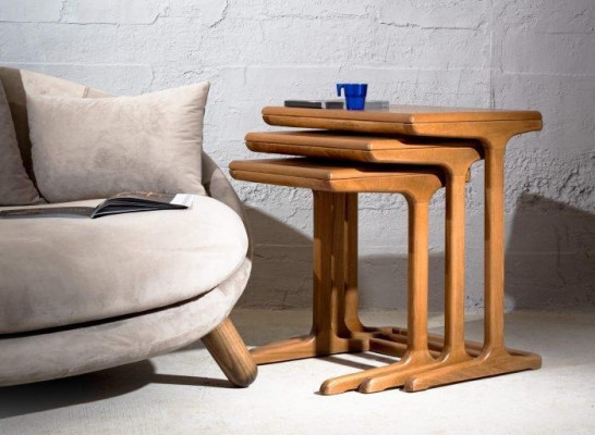 Functionality meets aesthetics: Three modern side tables in a bundle