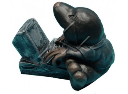 Mole Figure Garden Statue Sculpture Figures Sculptures Decoration c194