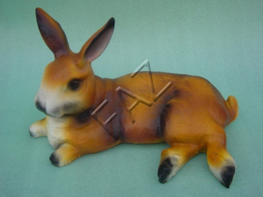 Design Hare Figure Garden Statue Sculpture Figures Sculptures Decoration New c400
