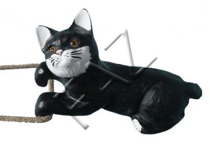 Design Cat Figure Garden Statue Sculpture Figures Sculptures Decoration C346 New