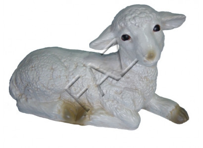Design sheep lying figure garden statue sculpture figures sculptures decoration new