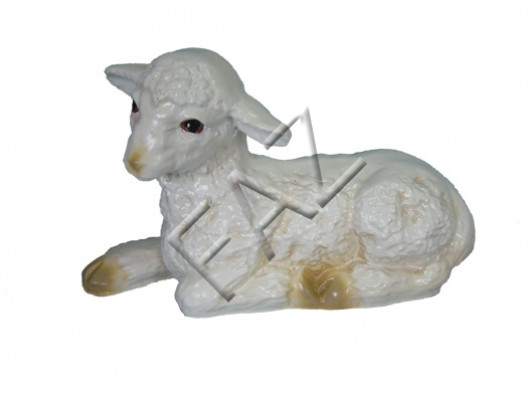 Design sheep lying figure garden statue sculpture figures sculptures statues new