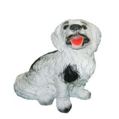 Dog Animal Decor Figure Statue Sculpture 37 cm Figures Statues Sculptures New (A17)