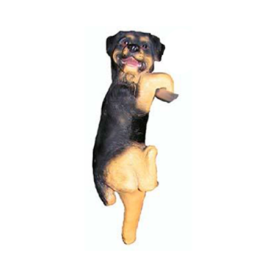 Hanging Dog Figure Statue Sculpture Garden Decoration 28cm Figures Statues Sculptures