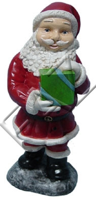 Design Santa Claus Figure Garden Statue Sculpture Figures Sculptures Decoration New