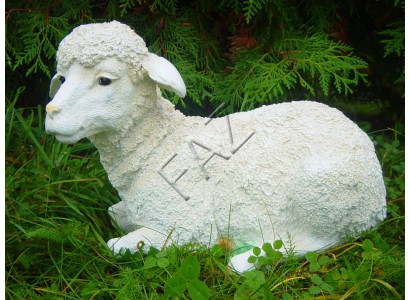 Design sheep lying figure garden statue sculpture figures sculptures decoration new