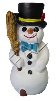 Large snowman figure garden statue sculpture figures sculptures Christmas decoration