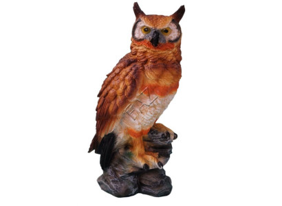 Design Owl Figure Garden Statue Sculpture Figures Sculptures Decoration Decor New