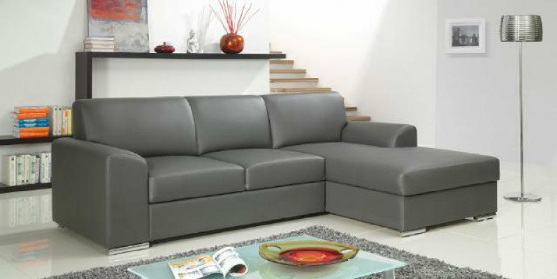 Innovation in the Living Room: Corner Sofas with Fabric Upholstery and Pull-Out Sleep Function