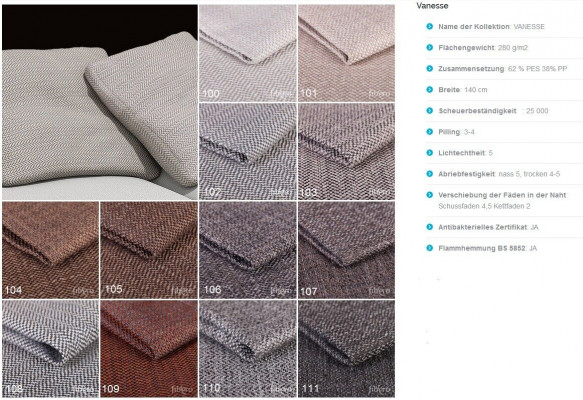 Designer Sofa Corner Sofa Fabric Sofa System Sofa Textile Velvet Corner Couch Couch SL Sofa 2