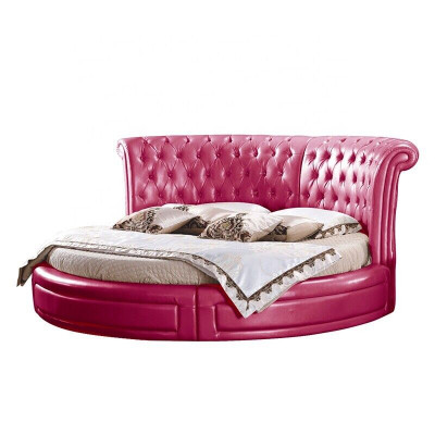 Round Classic Bed Chesterfield Beds Upholstery Round Beds Leather