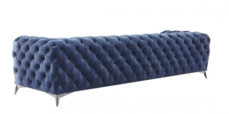 Chesterfield sofa set upholstery XXL big set textile 4+1+1 designer