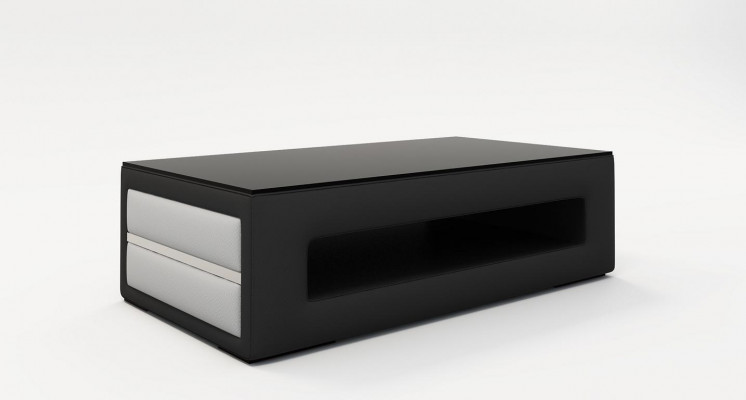 Design glass table coffee table side table couch sofa tables leather upholstered table