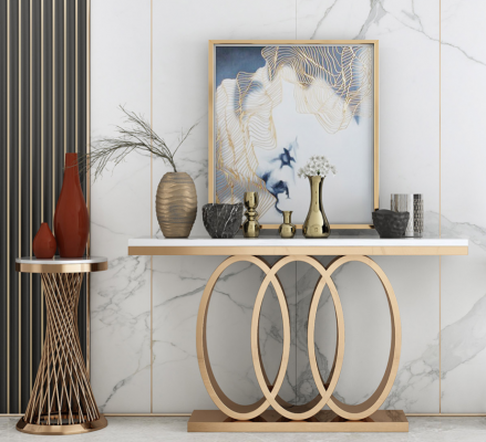 Console table, wall table, side table, console, desk console, table, wall