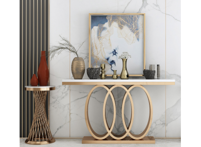 Console table, wall table, side table, console, desk console, table, wall