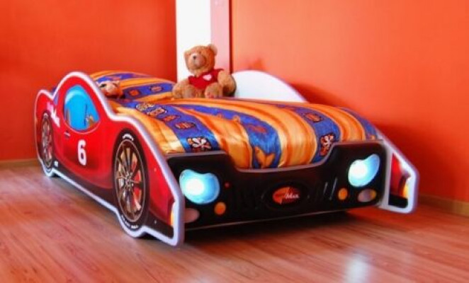 Child bed beds stroller vehicle child bed police youth bed sleep