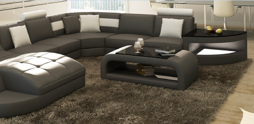 Design coffee table glass table tables upholstered table living room furniture side table