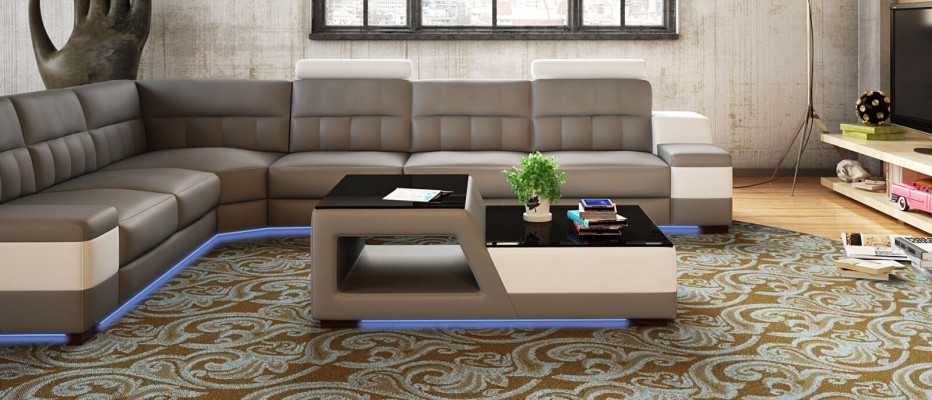 Modern designer glass side table sofa tables living room coffee table