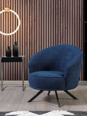 Luxury Sofa Set 3+3+1 Seat Leather Modern Sofa Armchair Blue Sofa Set 3-piece New