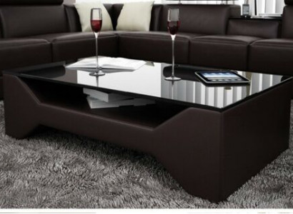 Classic luxury designer coffee table decor sofa living room table leather