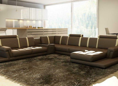 Leather sofa couch upholstery living landscape designer leather sofa