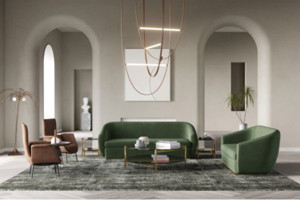 Sofa set 3+3 seater green sofa sets leather sofas couches upholstery
