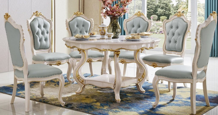 Luxury dining chairs upholstered seat chairs designer solid wood x4 chairs