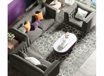 Sofa set 3+2+1 seater sofa living landscape relaxation seat design couch sofas
