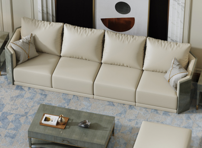 Sofa 4 seater big XXL couch sofas living room design big couches