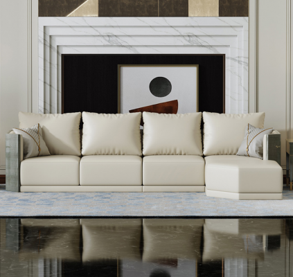 Sofa 4 seater big XXL couch sofas living room design big couches